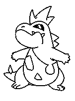 coloriage Pokemon tyranosaure